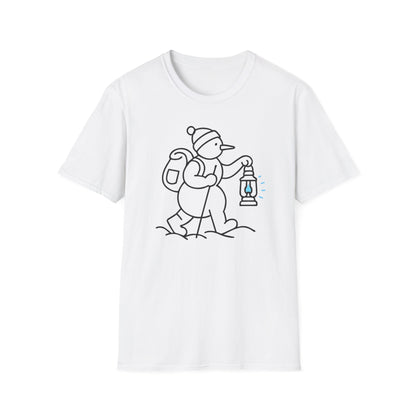 Camper Snowman Unisex T-shirt