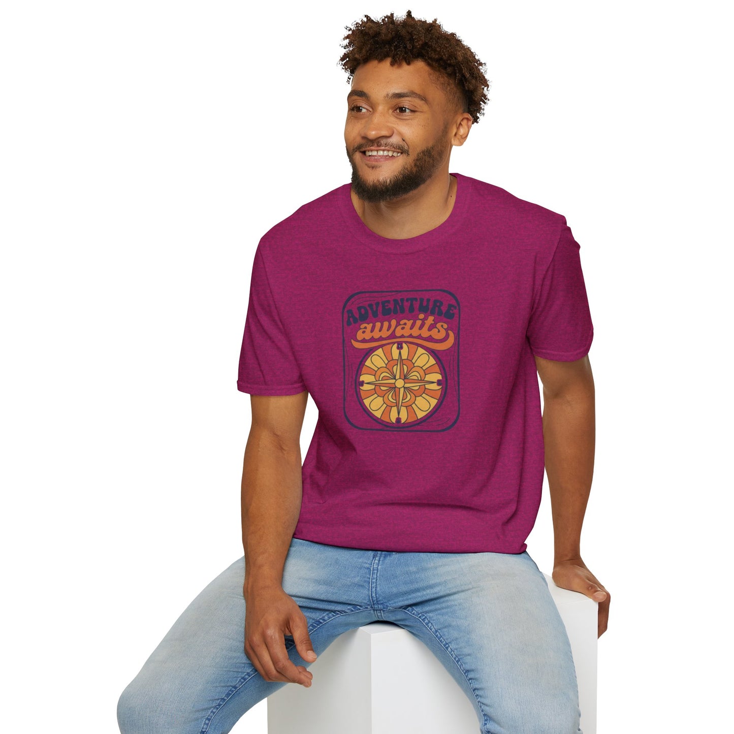 Ocean Awaits Nautical, Unisex T-Shirt