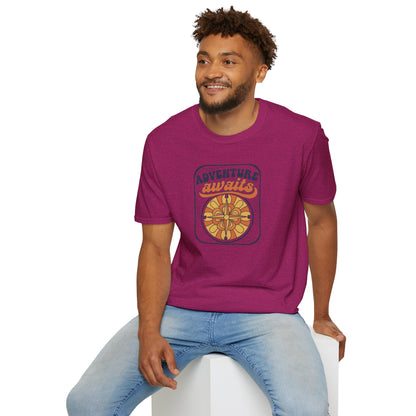 Ocean Awaits Nautical, Unisex T-Shirt