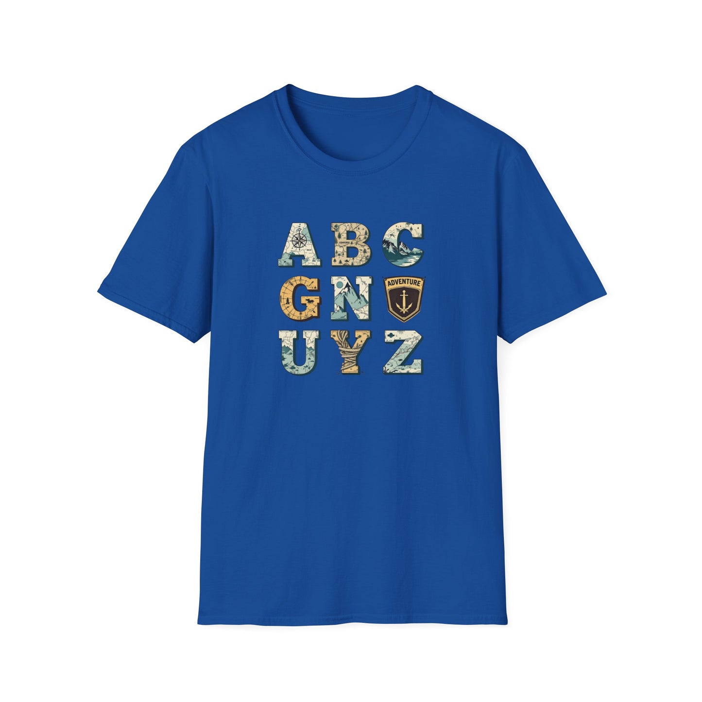Adventure Grid, Unisex T-Shirt
