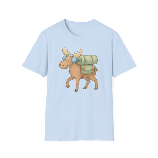 Winter Moose Unisex T-Shirt