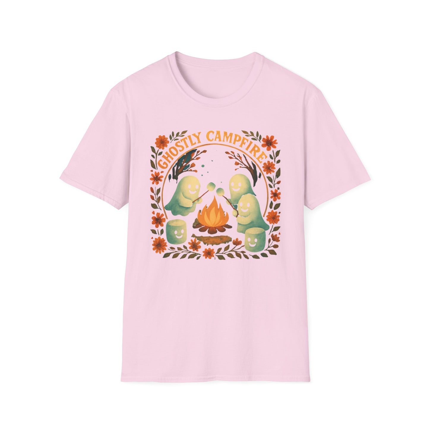 Ghostly Campfire Unisex T-shirt