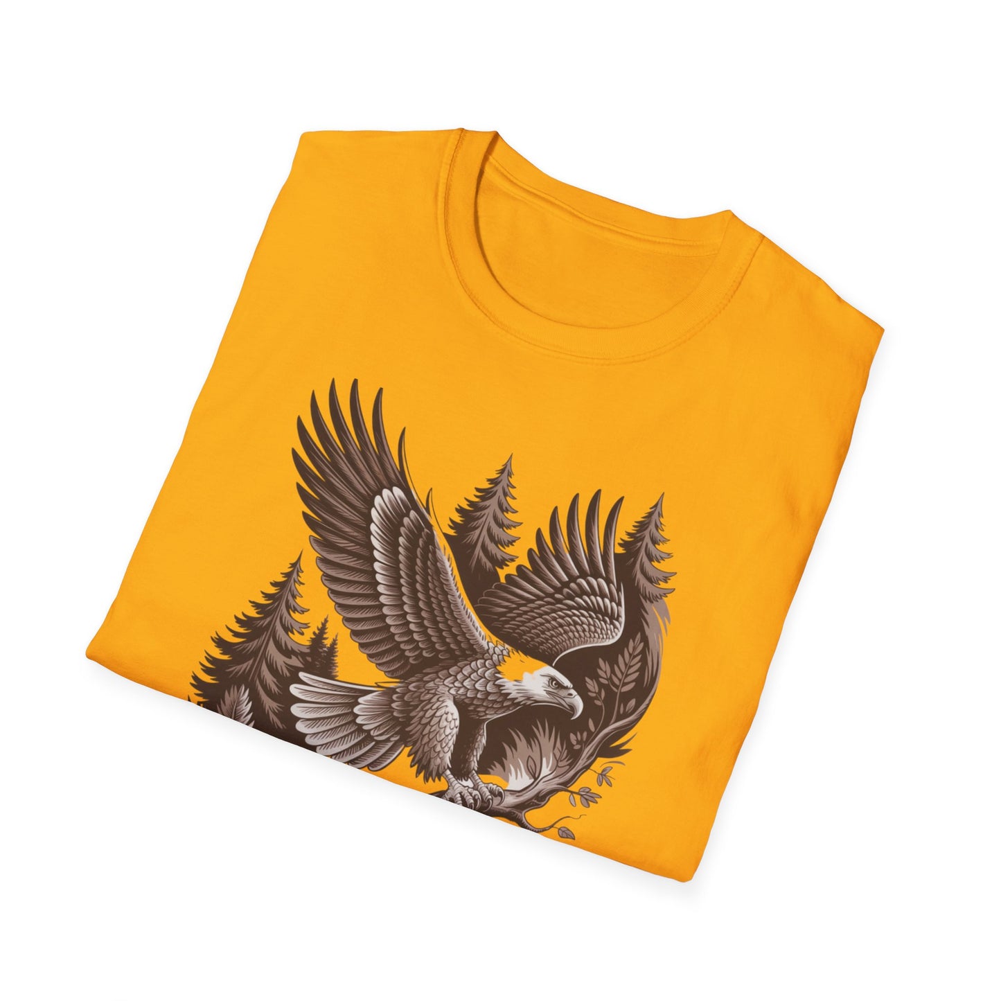 Majestic Eagle in Flight, Unisex T-Shirt