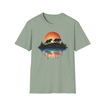 Wolf Pack Mountain Unisex T-Shirt