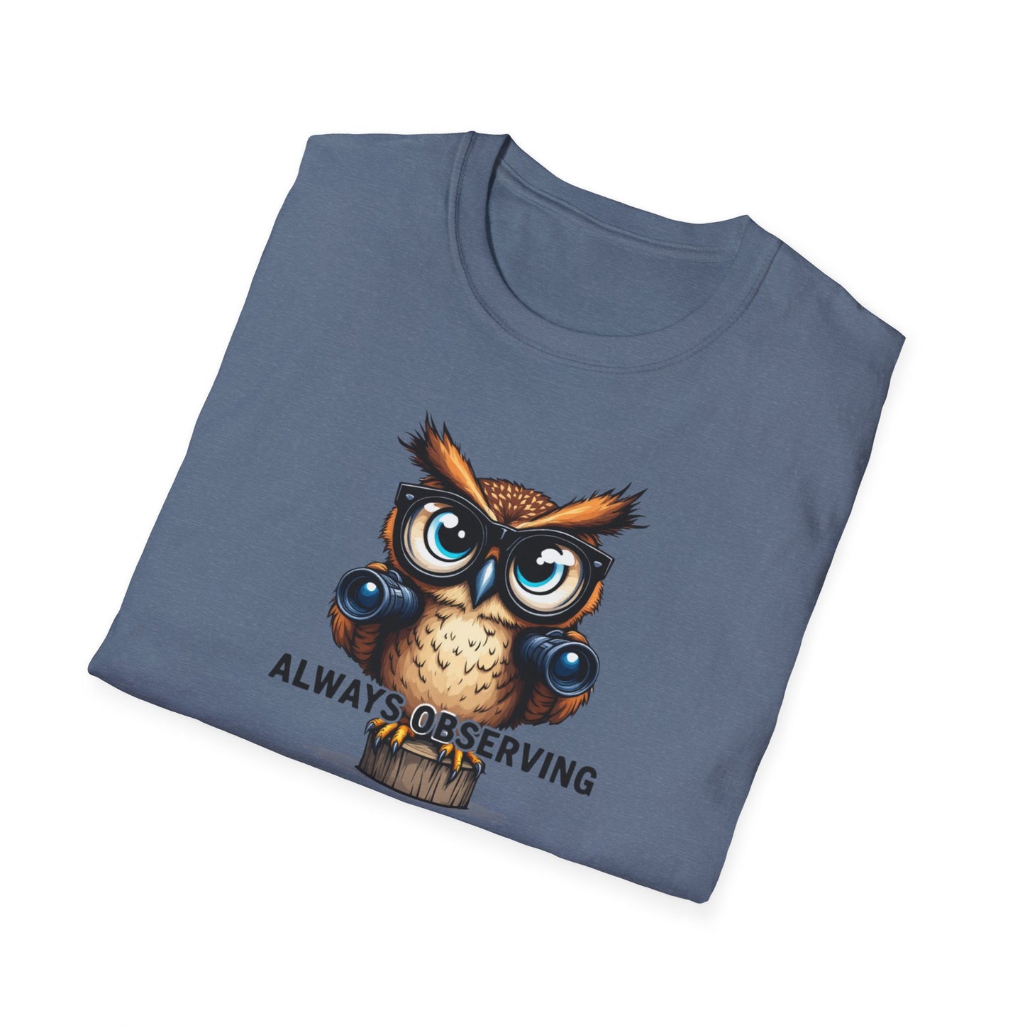 Observing Owl Unisex T-Shirt