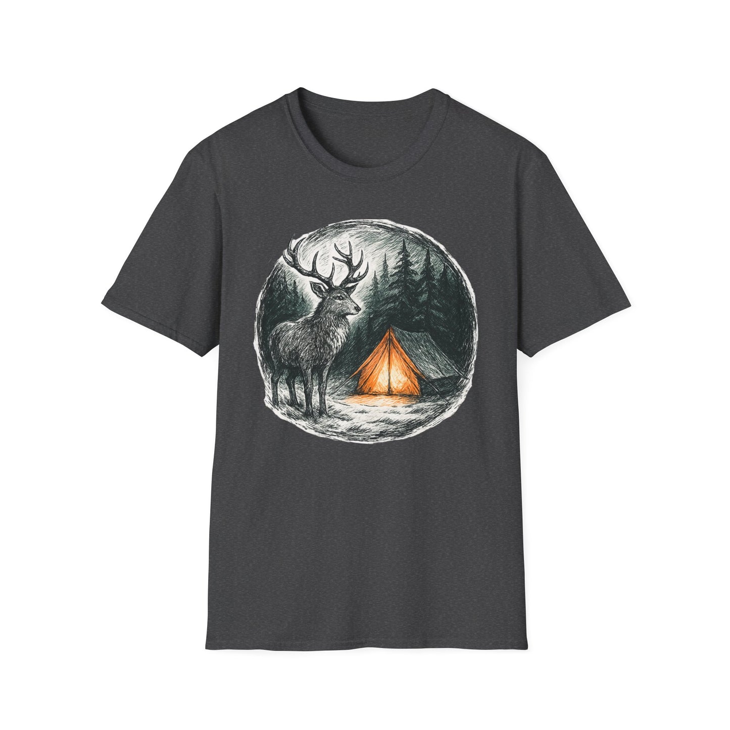 Winter Deer Unisex T-shirt