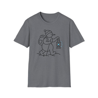 Camper Snowman Unisex T-shirt