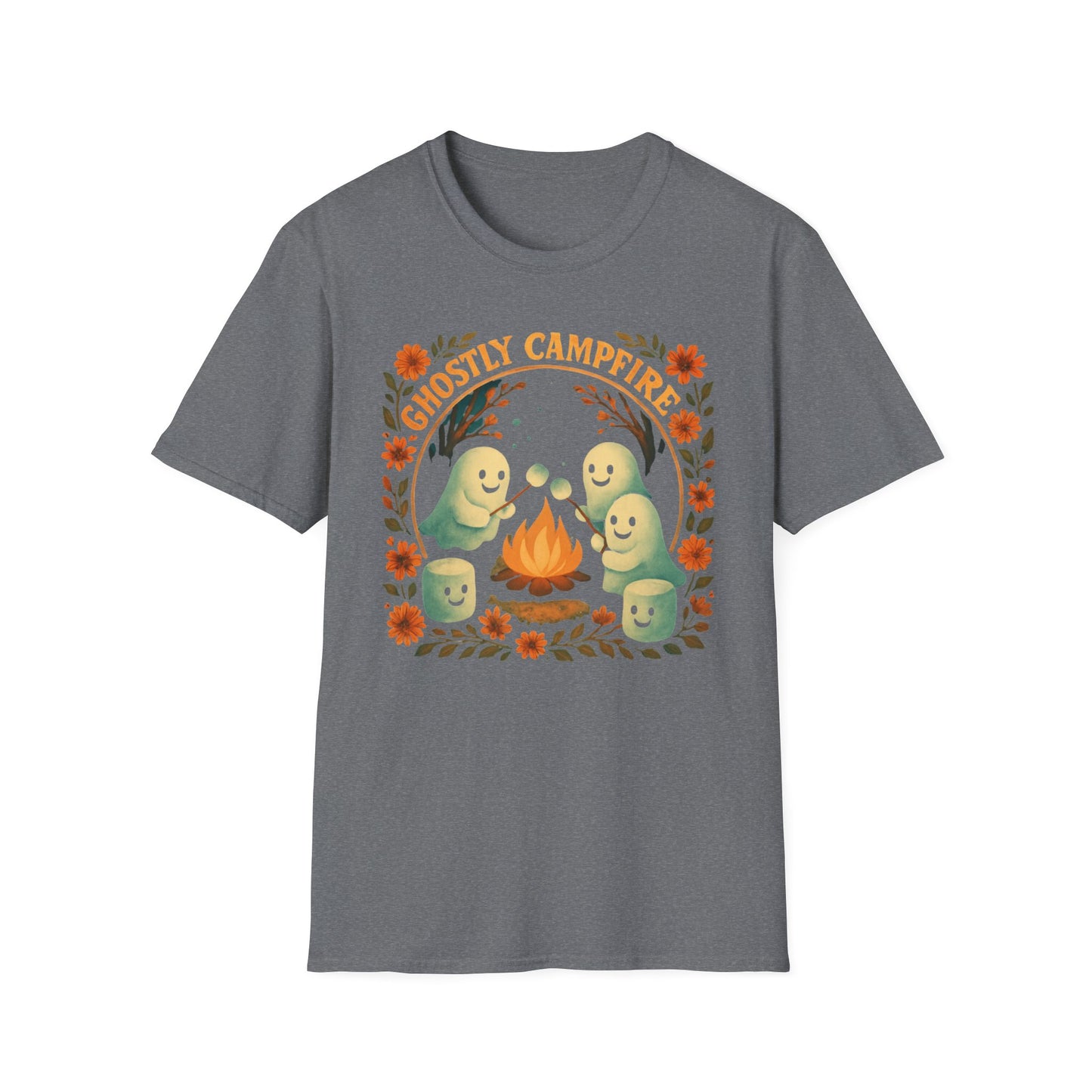 Ghostly Campfire Unisex T-shirt