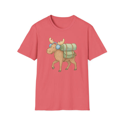 Winter Moose Unisex T-Shirt