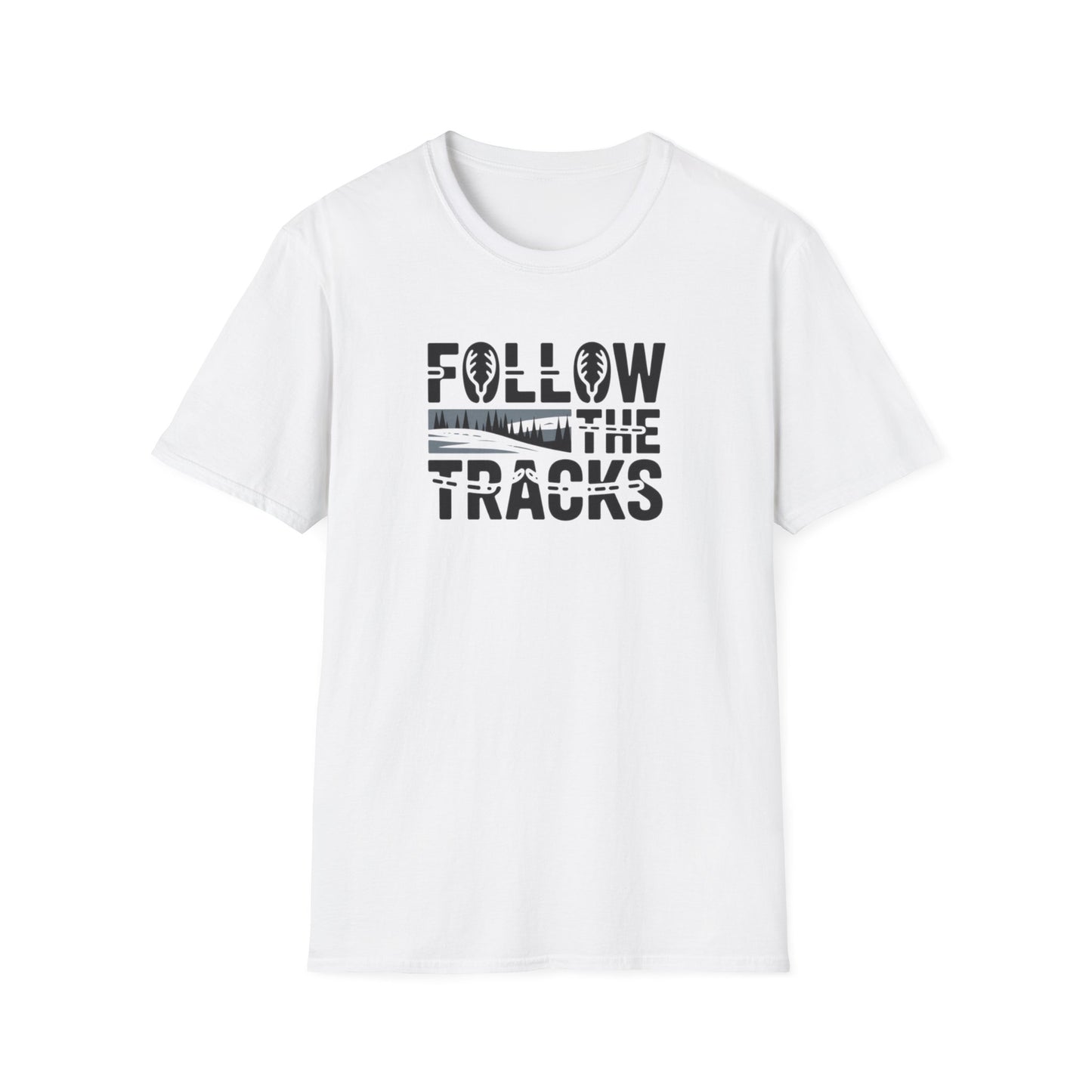Follow the Tracks  Unisex T-Shirt
