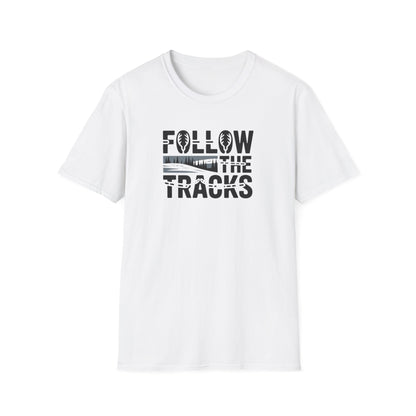 Follow the Tracks  Unisex T-Shirt