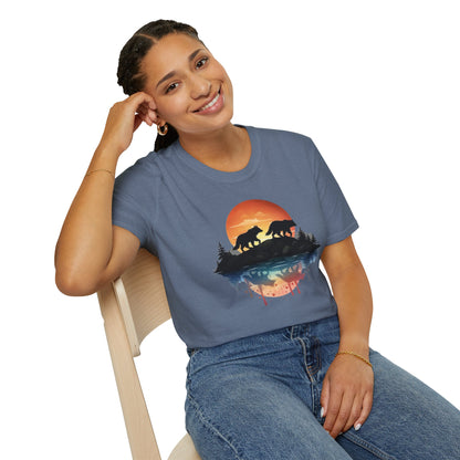 Wolf Pack Mountain Unisex T-Shirt