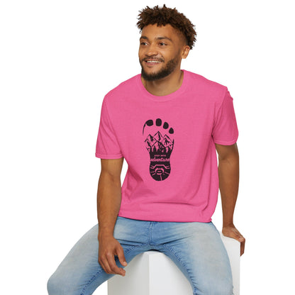 Step Into Adventure, Unisex T-Shirt