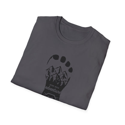 Step Into Adventure, Unisex T-Shirt
