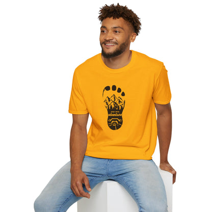 Step Into Adventure, Unisex T-Shirt