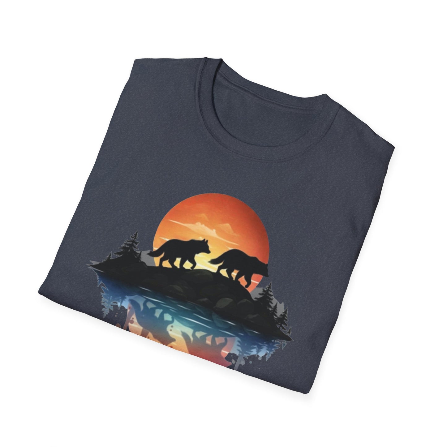 Wolf Pack Mountain Unisex T-Shirt
