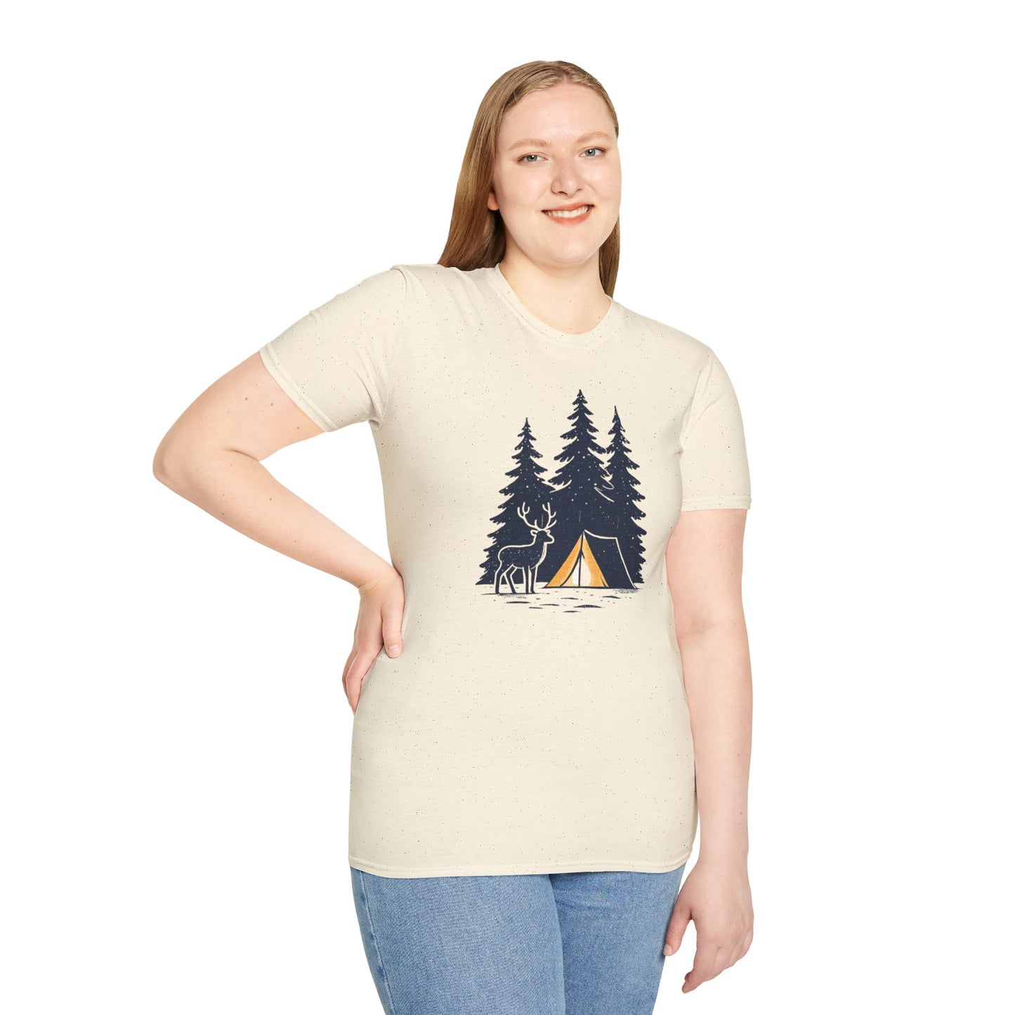 Camping Unisex T-Shirt .