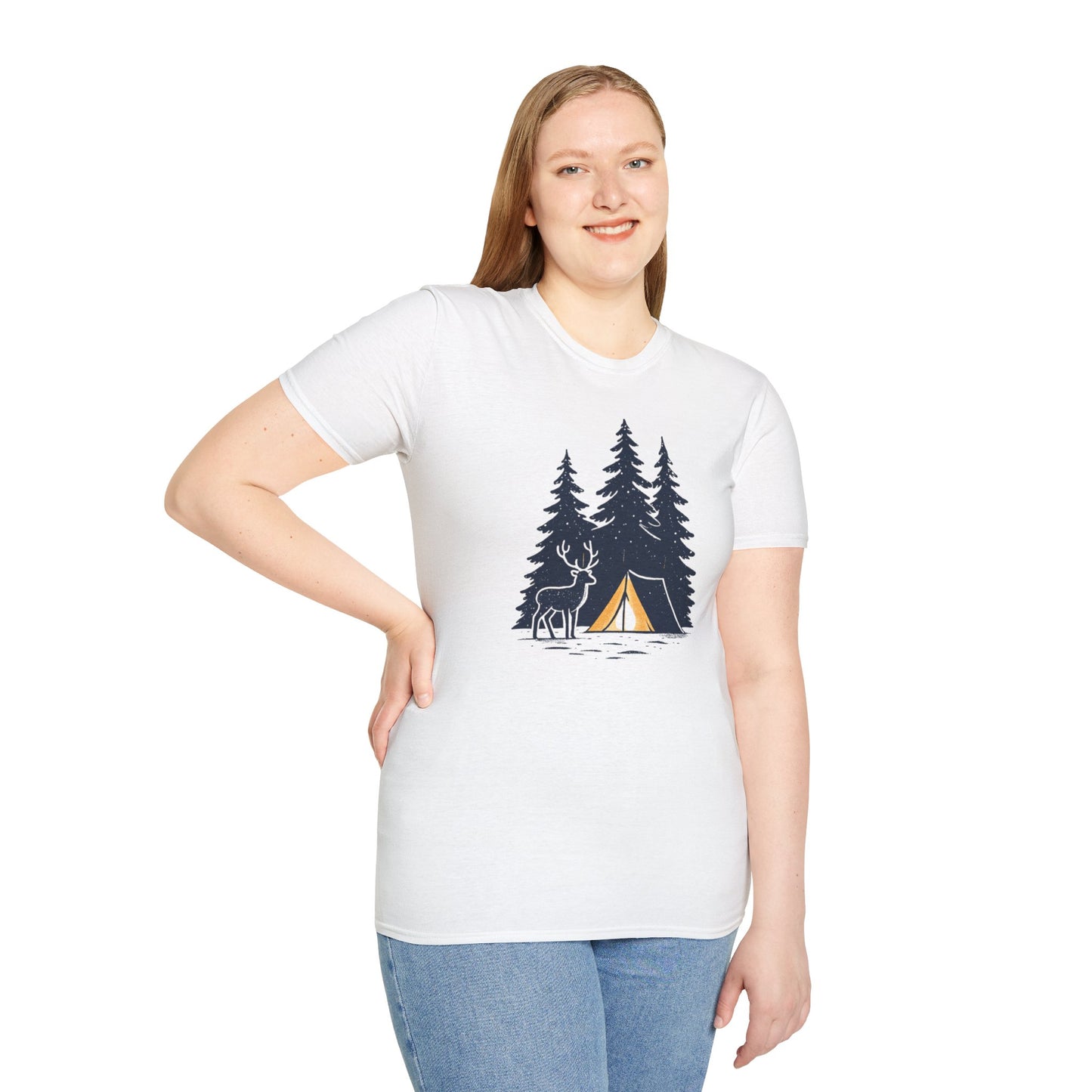 Camping Unisex T-Shirt .