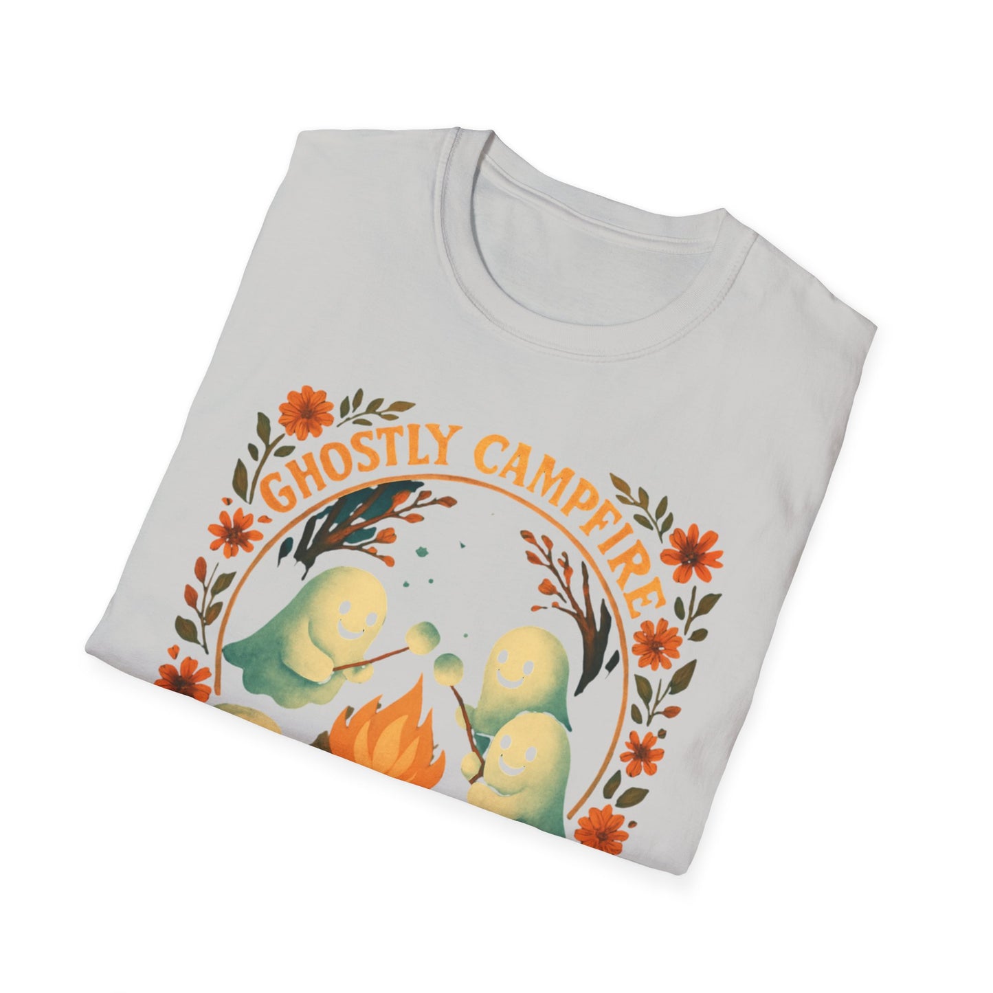 Ghostly Campfire Unisex T-shirt