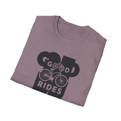 Good Rides Bicycle Unisex T-Shirt