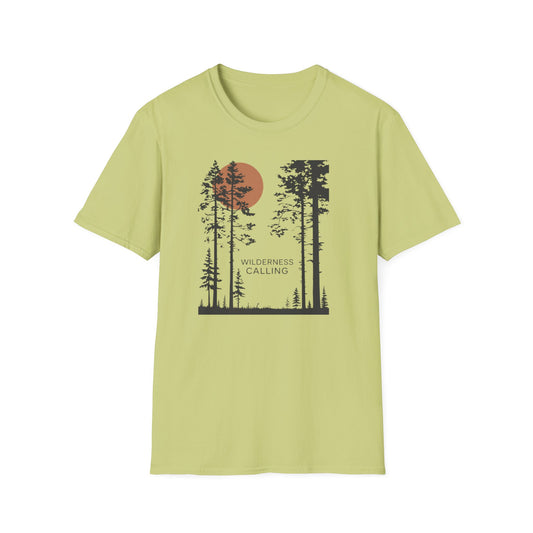 Pine Tree Moon  Unisex T-Shirt