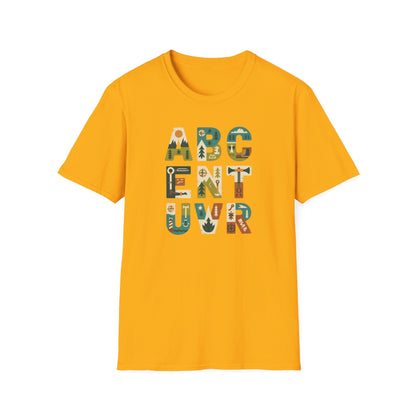 Adventure Alphabet  Unisex T-Shirt