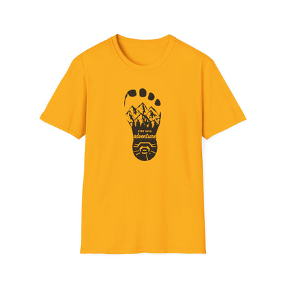 Step Into Adventure, Unisex T-Shirt