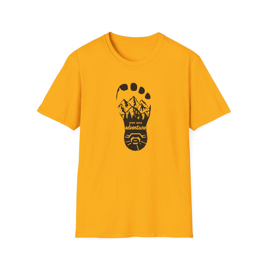 Step Into Adventure, Unisex T-Shirt