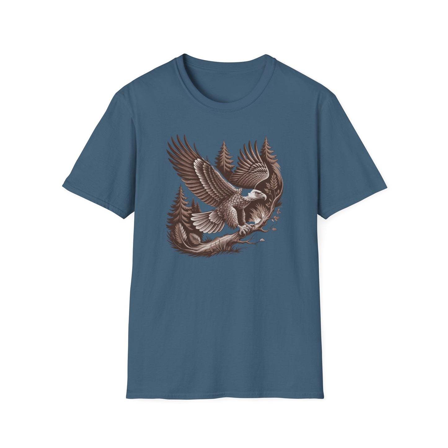 Majestic Eagle in Flight, Unisex T-Shirt