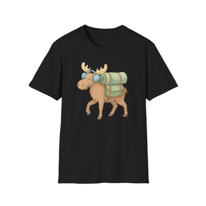Winter Moose Unisex T-Shirt