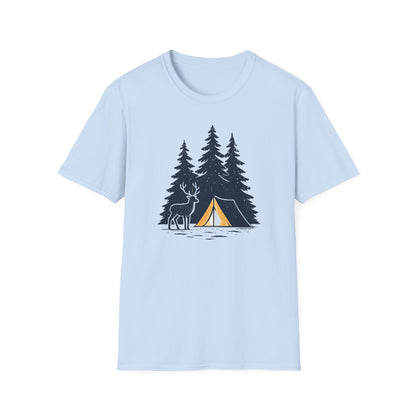 Camping Unisex T-Shirt .