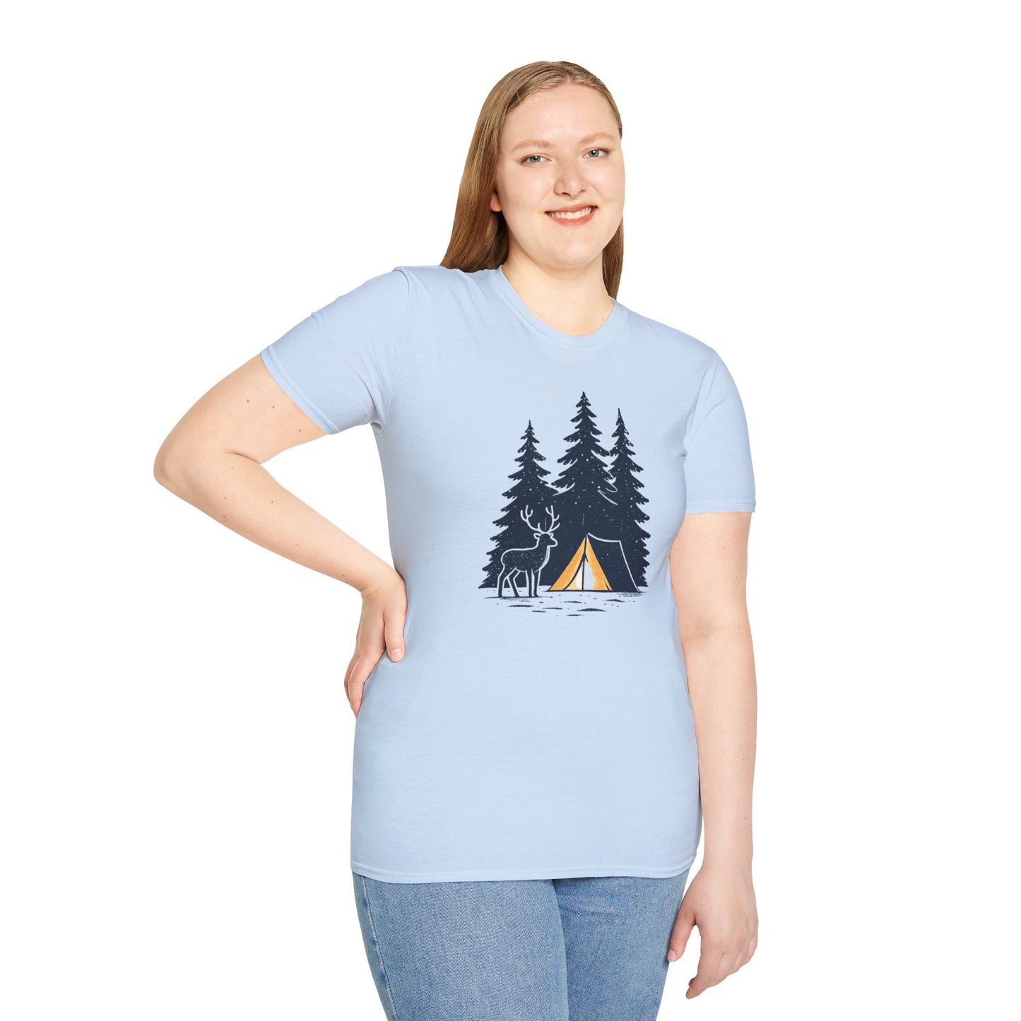 Camping Unisex T-Shirt .