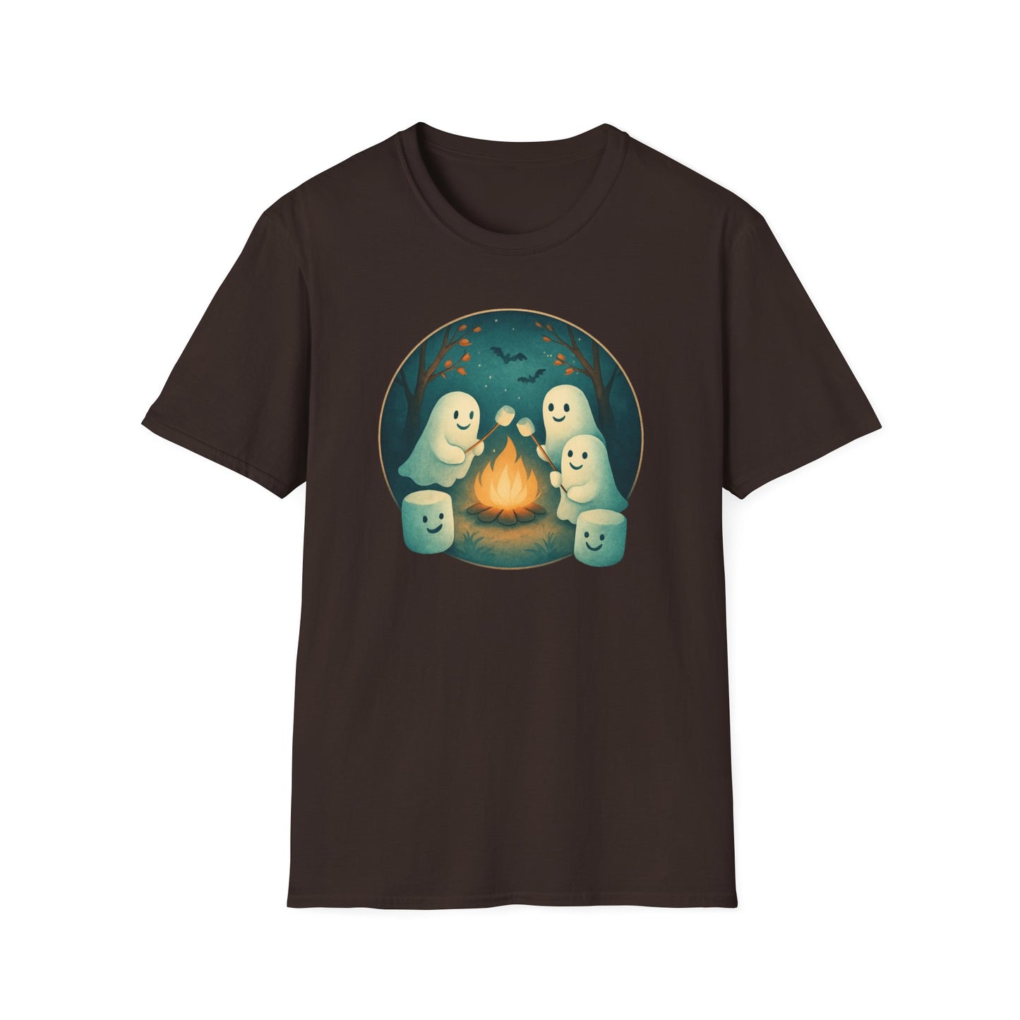 Ghost Campfire Unisex Softstyle T-Shirt