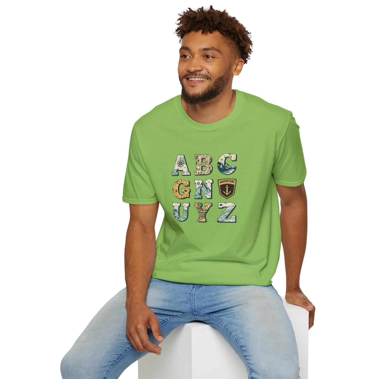 Adventure Grid, Unisex T-Shirt