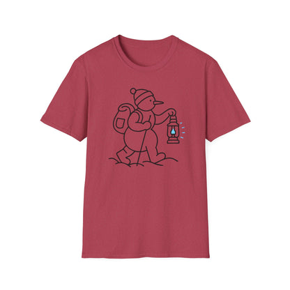 Camper Snowman Unisex T-shirt