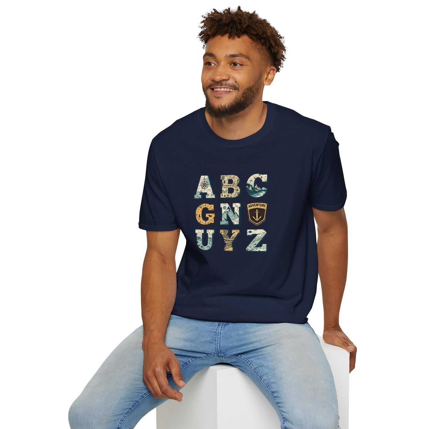 Adventure Grid, Unisex T-Shirt
