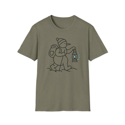 Camper Snowman Unisex T-shirt