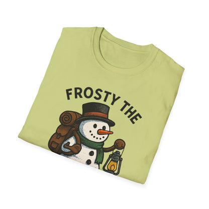 Camper Snowman Unisex T-shirt