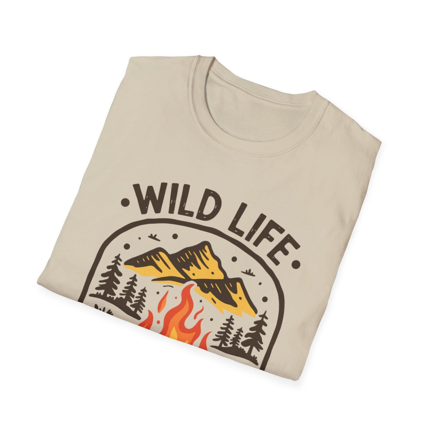 Wildlife-themed unisex t-shirt