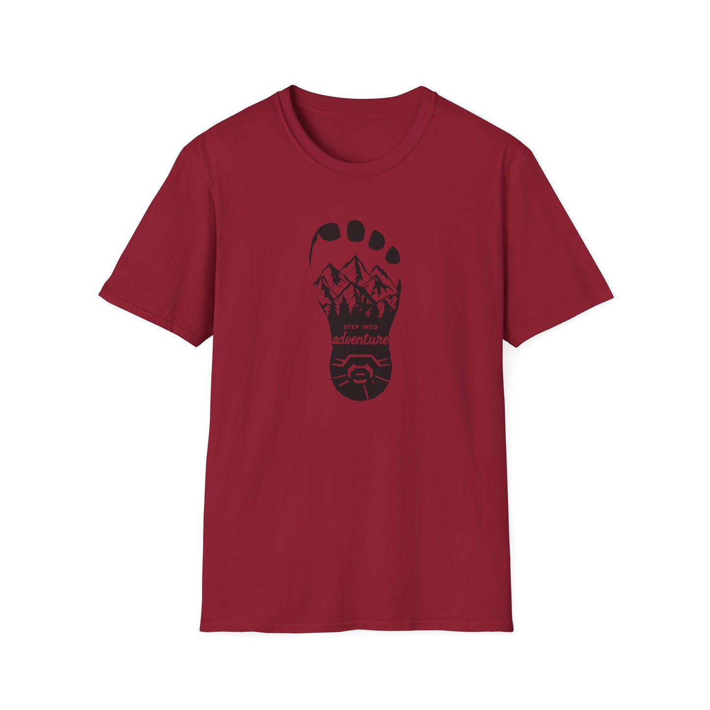 Step Into Adventure, Unisex T-Shirt