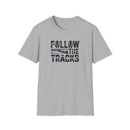 Follow the Tracks  Unisex T-Shirt