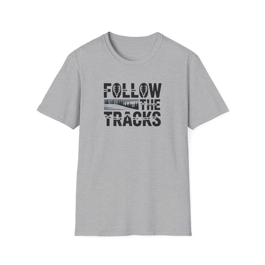 Follow the Tracks  Unisex T-Shirt