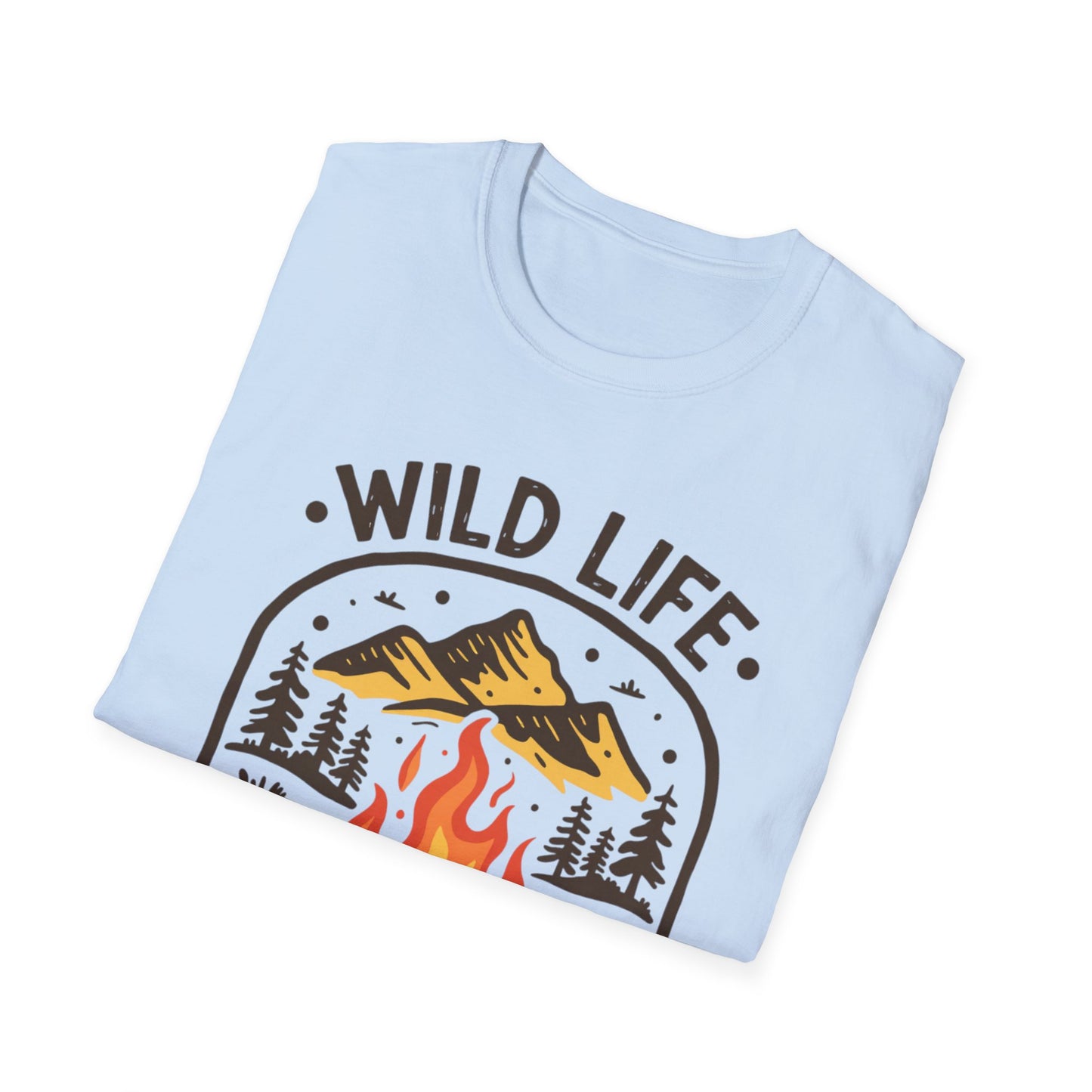 Wildlife-themed unisex t-shirt