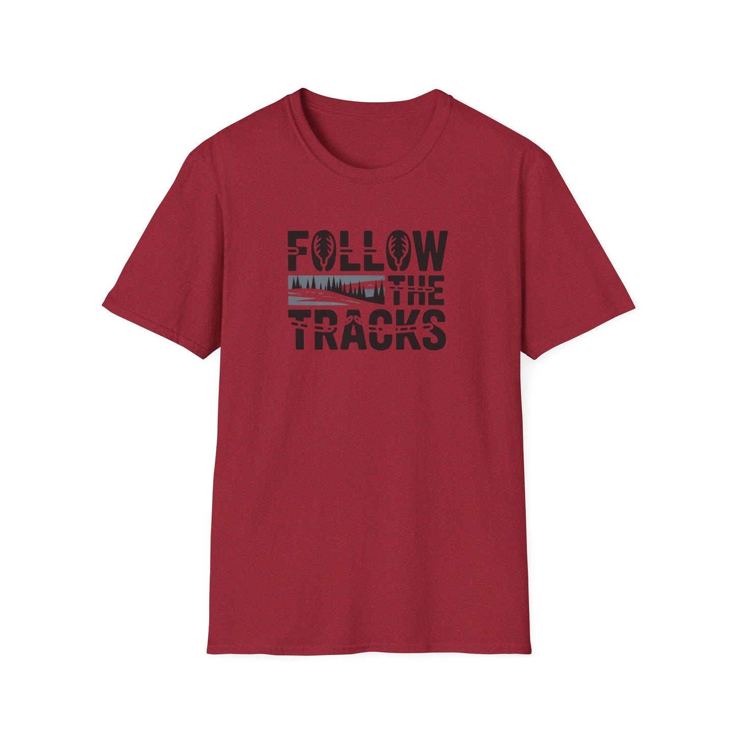 Follow the Tracks  Unisex T-Shirt