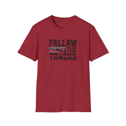 Follow the Tracks  Unisex T-Shirt