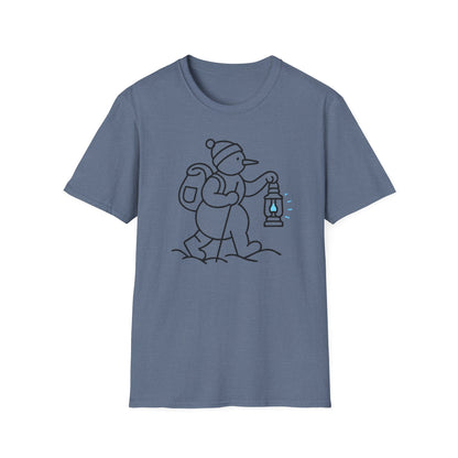 Camper Snowman Unisex T-shirt