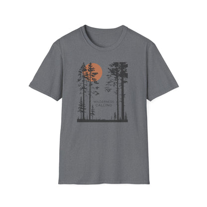 Pine Tree Moon  Unisex T-Shirt