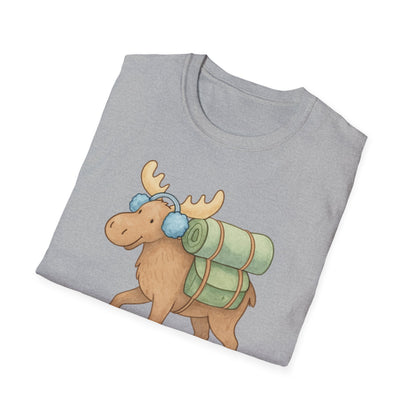 Winter Moose Unisex T-Shirt