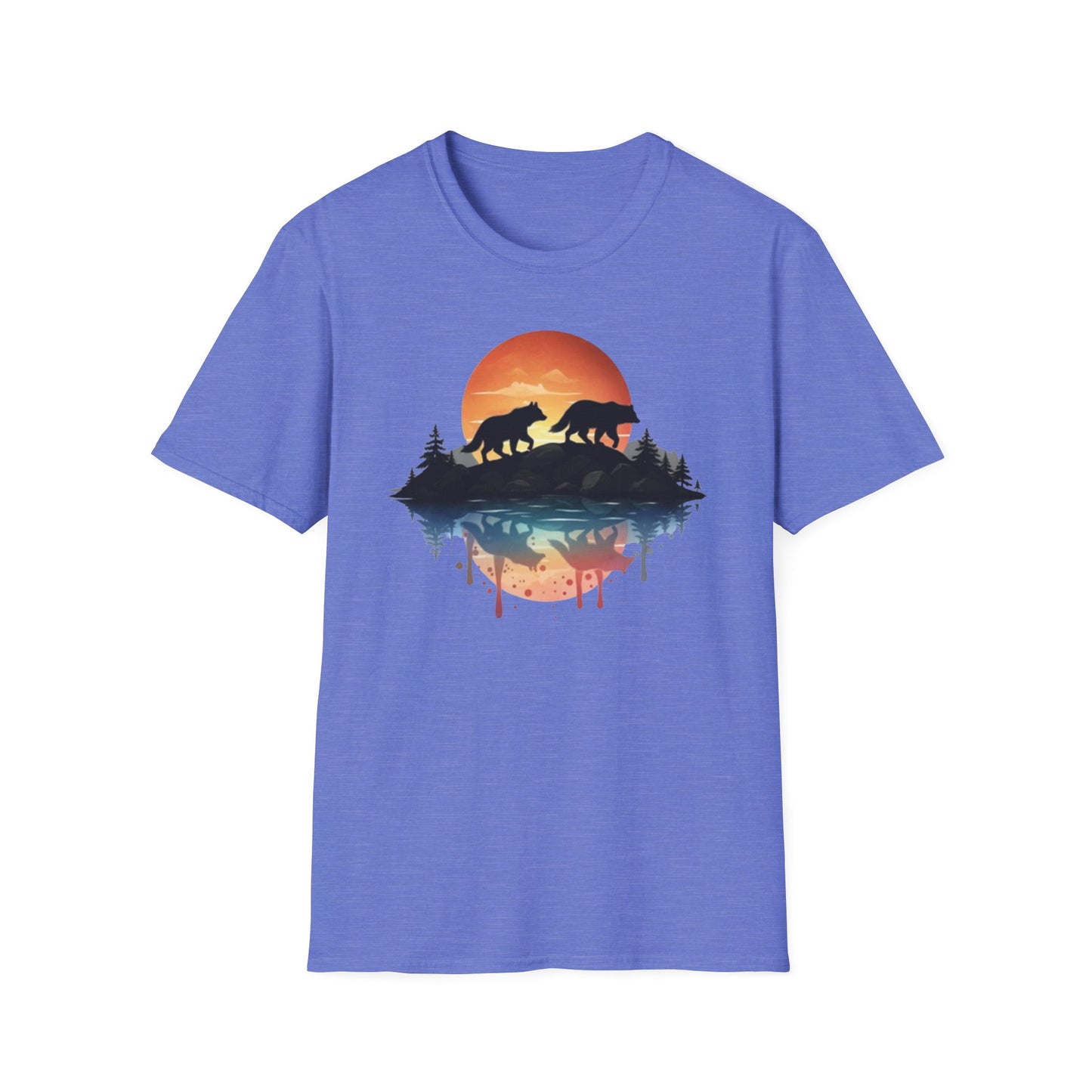 Wolf Pack Mountain Unisex T-Shirt