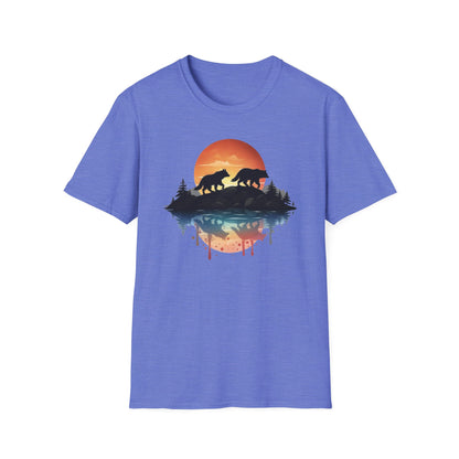 Wolf Pack Mountain Unisex T-Shirt